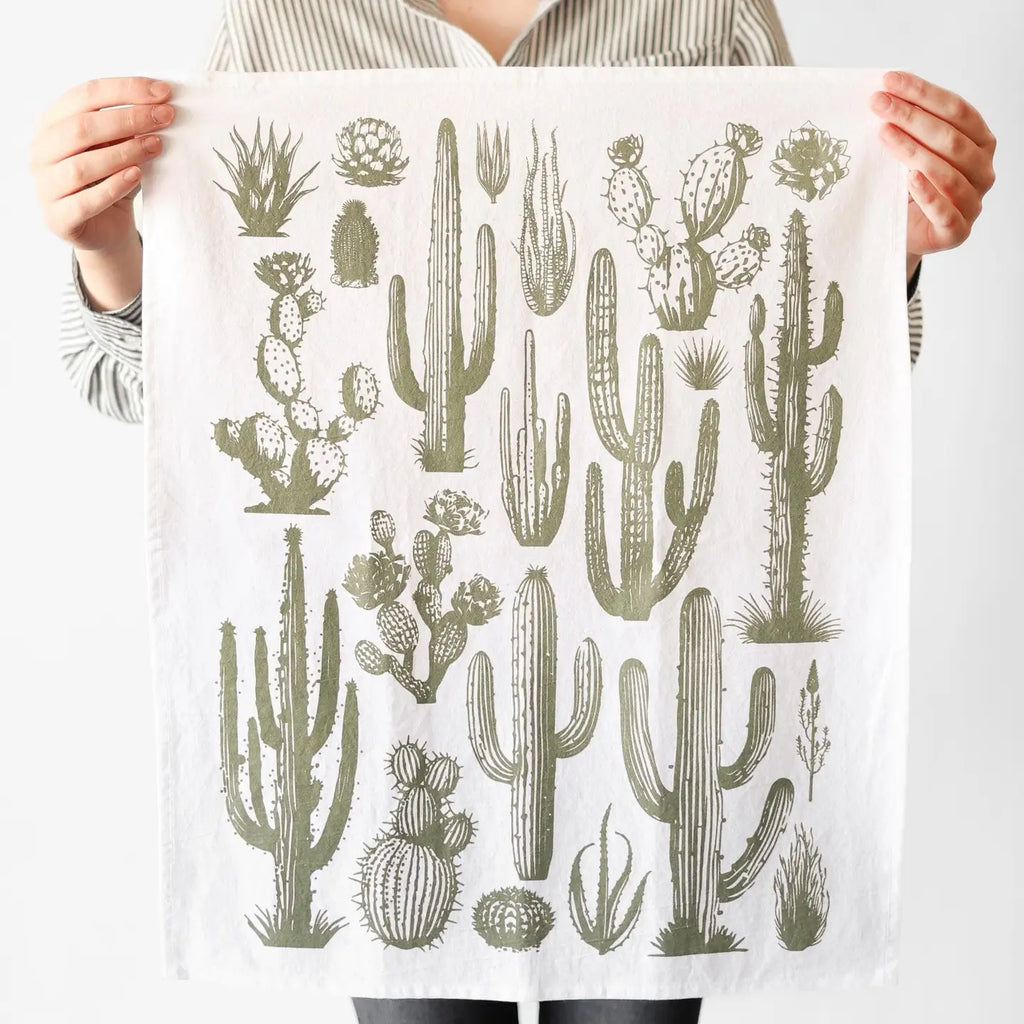 Cactus Tea Towel