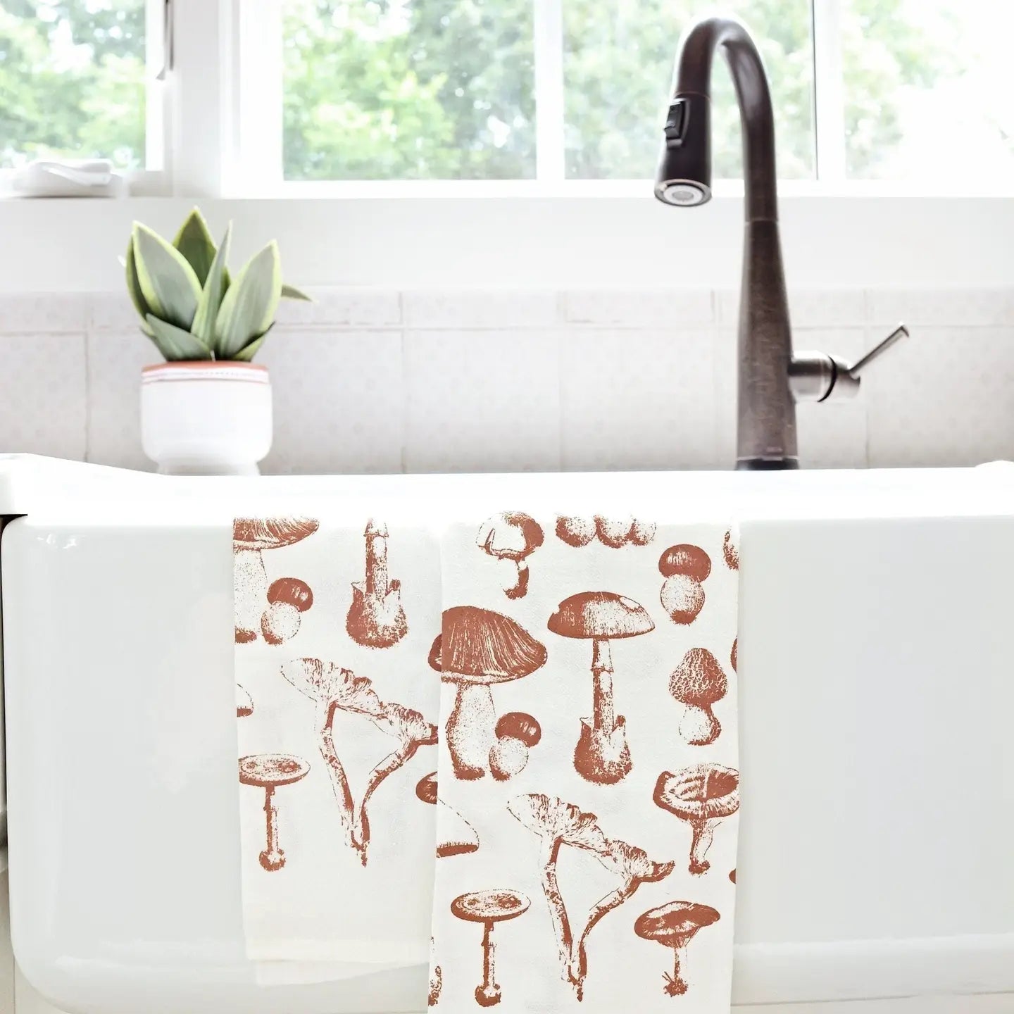 Mushroom Tea Towel