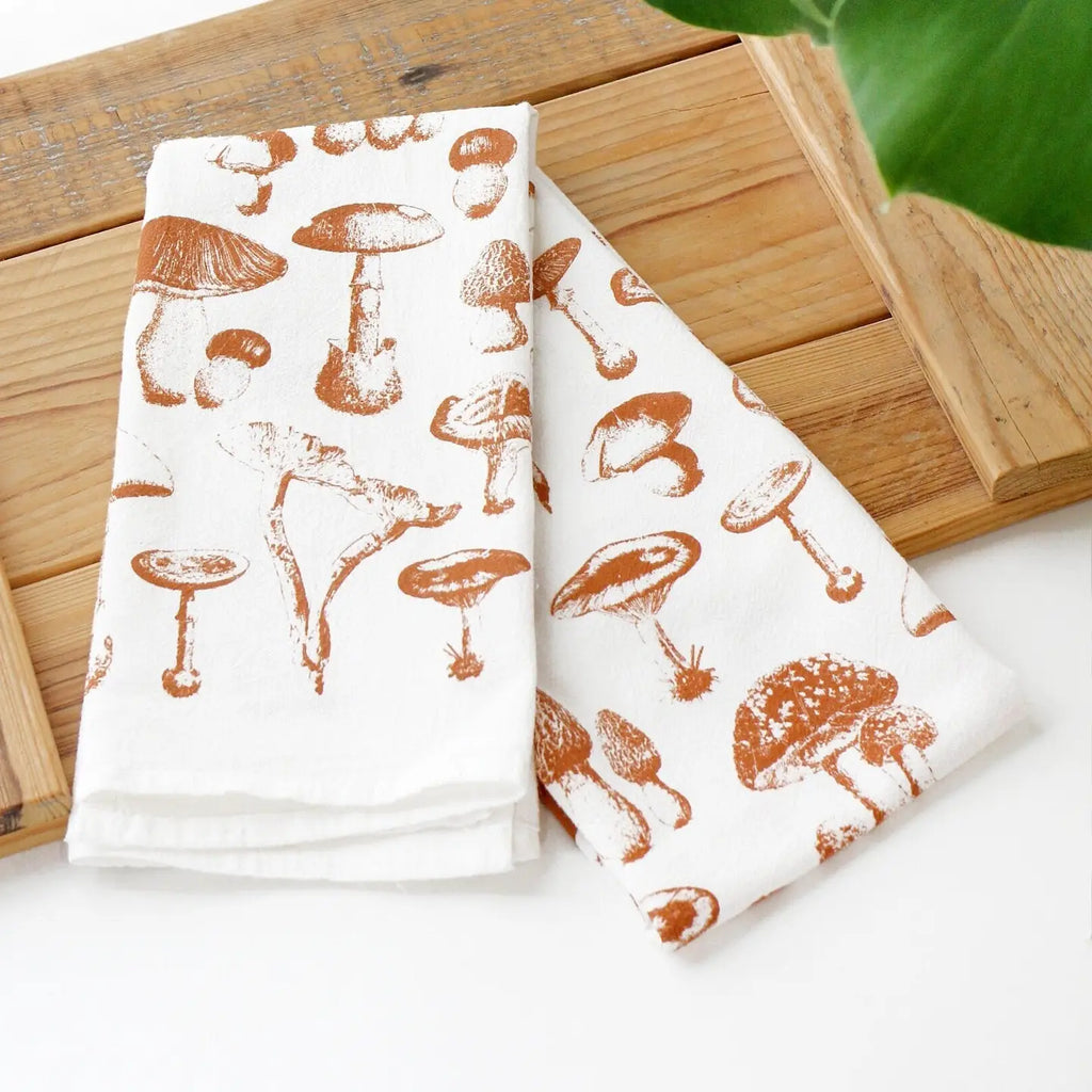Mushroom Tea Towel
