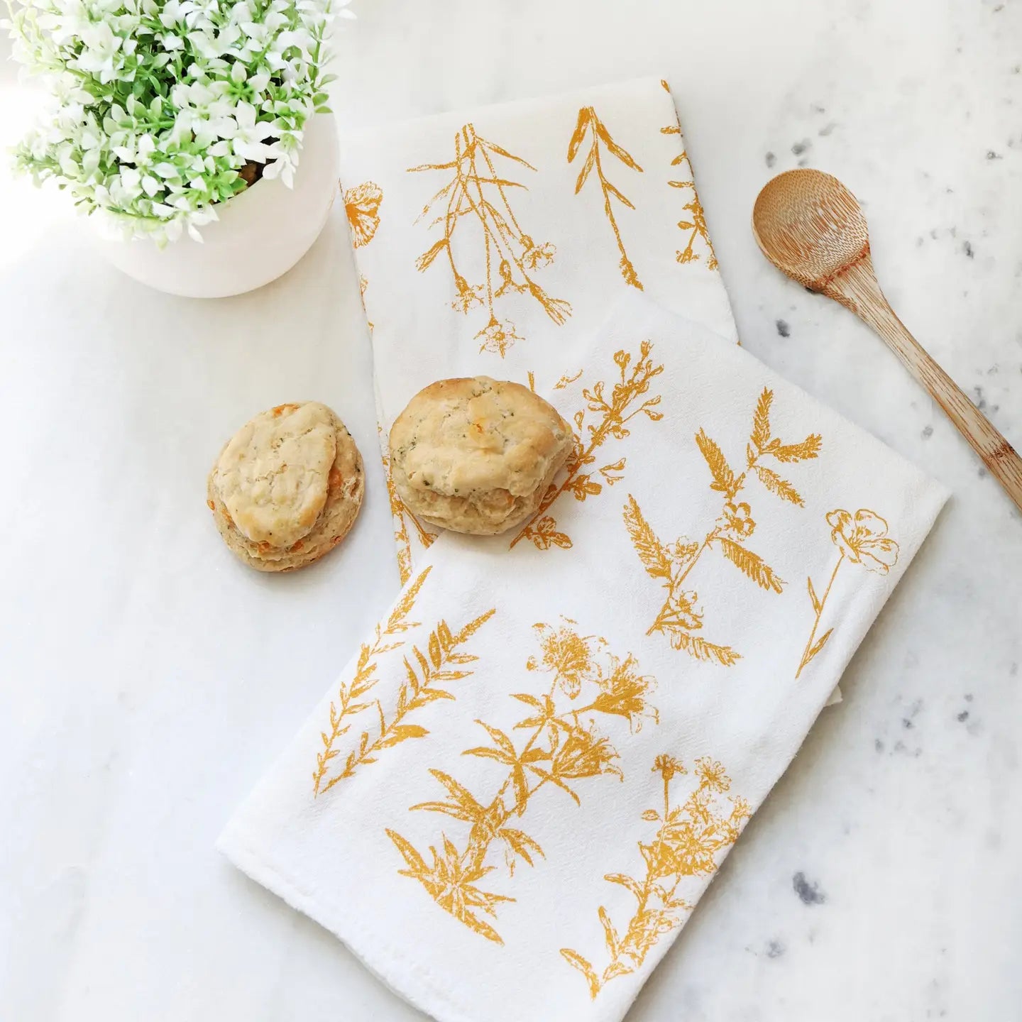 Wild Flower Tea Towel