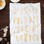 Wild Flower Tea Towel