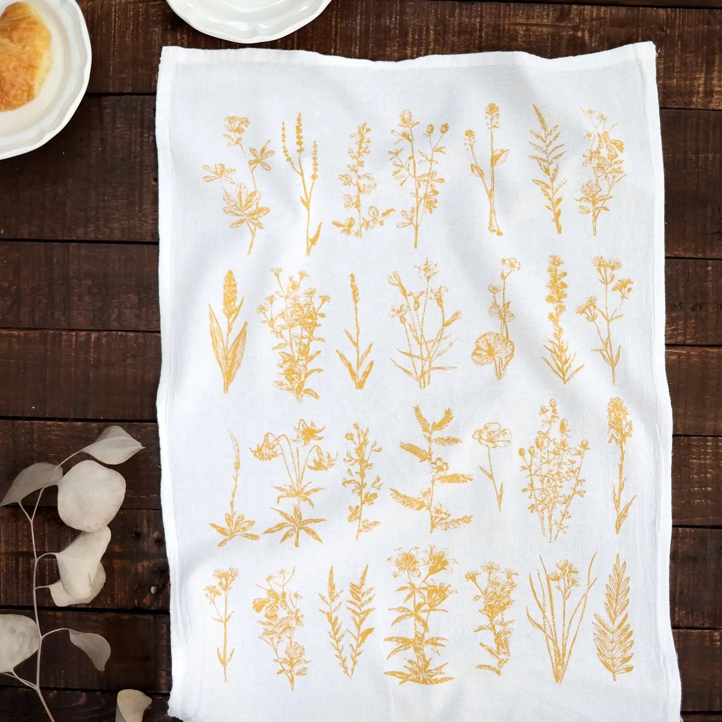 Wild Flower Tea Towel